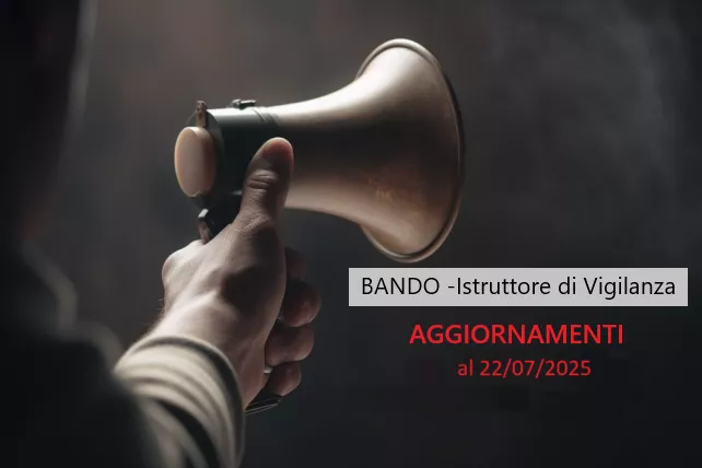 Bando di concorso pubblico per soli esami per l’assunzione, a tempo indeterminato e parziale (18 ore settimanali), di n. 1 unità nel profilo professionale di Istruttore di Vigilanza – Agente di Polizia locale .